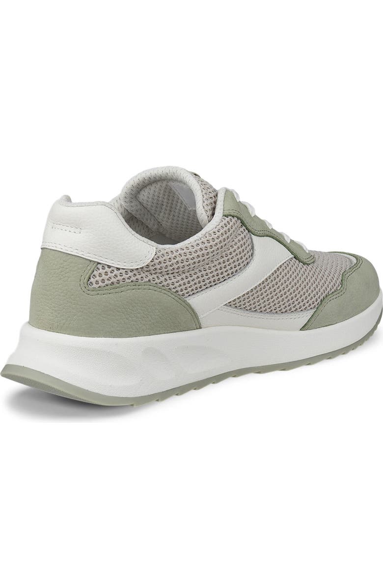 ECCO Mesh Low Top Sneaker, Alternate, color, Tea/ Gravel/ White