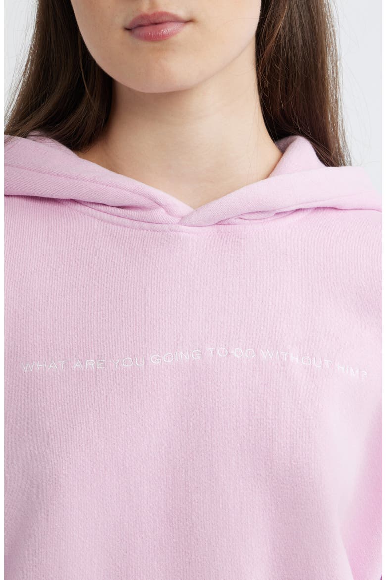 WAYGTDWH Graphic Racer Hoodie, Alternate, color, PINK