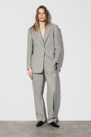 COS Wool-Blend Straight-Leg Pants
