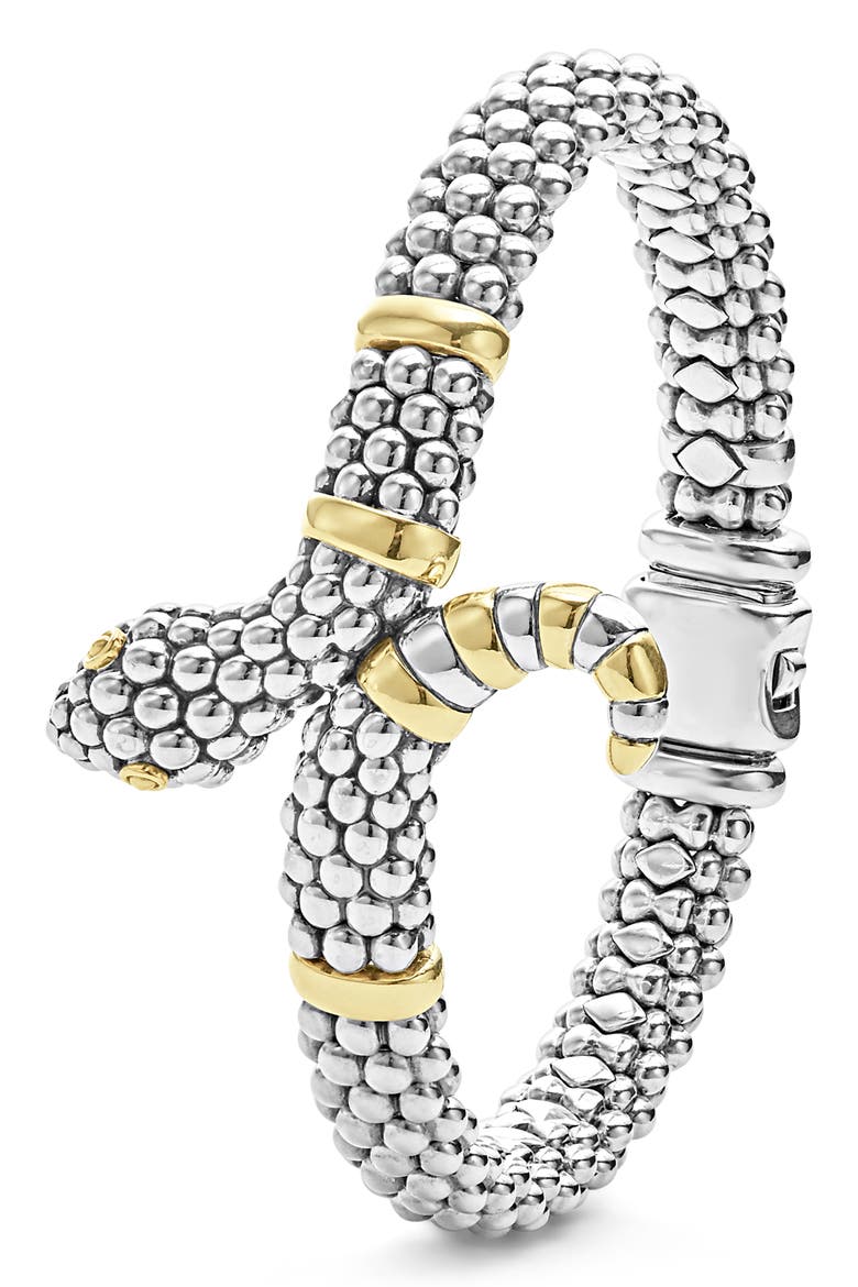 Rare Wonders - Serpent Rope Bracelet, Alternate, color, SILVER