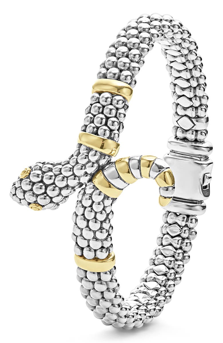 LAGOS Rare Wonders - Serpent Rope Bracelet, Alternate, color, Silver