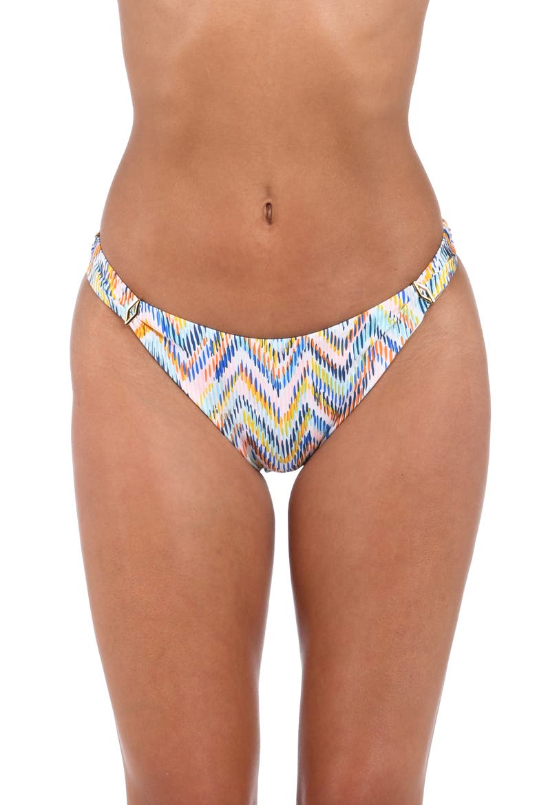Soul French Cut Bikini Bottoms, Main, color, WHITE MULTI