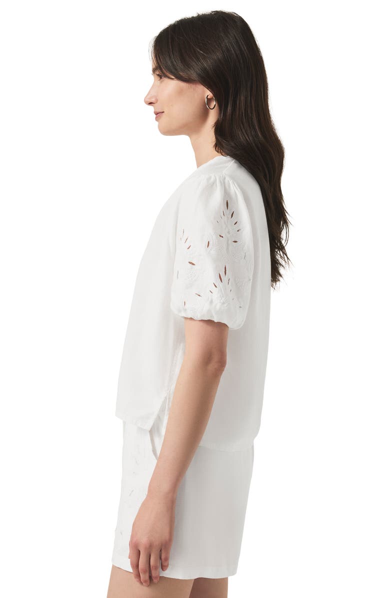 Splendid Cayden Embroidered Eyelet Top, Alternate, color, 