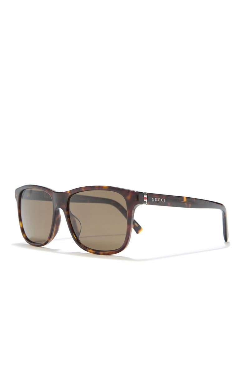 Gucci 54mm Square Sunglasses, Alternate, color, 