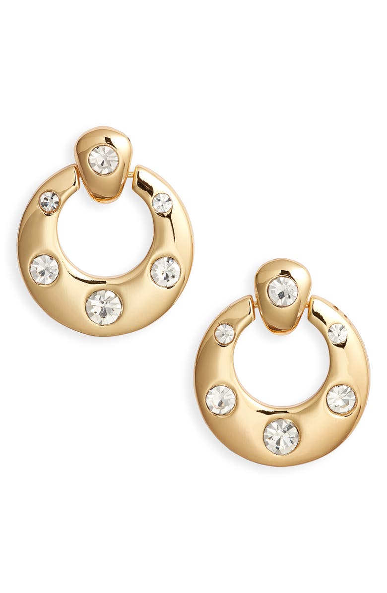 FRASIER STERLING Northern Lights Knocker Drop Earrings, Main, color, Gold