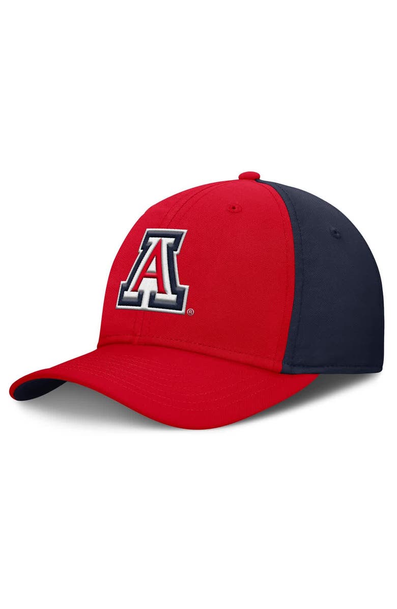 Nike Men's Nike Red/Navy Arizona Wildcats 2025 Sideline Rise Local Performance Flex Hat, Main, color, Red