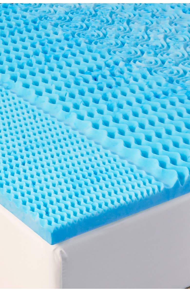 RIO HOME Arctic Sleep(TM) Marbleized Gel Memory Foam Topper - King, Alternate, color, 