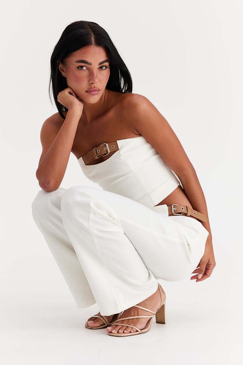 Lucia Top, Alternate, color, White