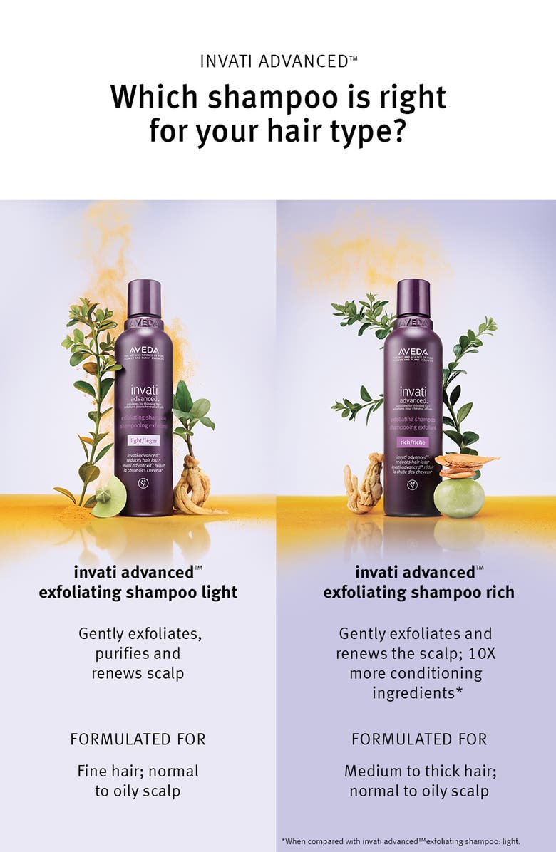 Aveda invati advanced<sup>™</sup> Exfoliating Shampoo Light, Alternate, color, 