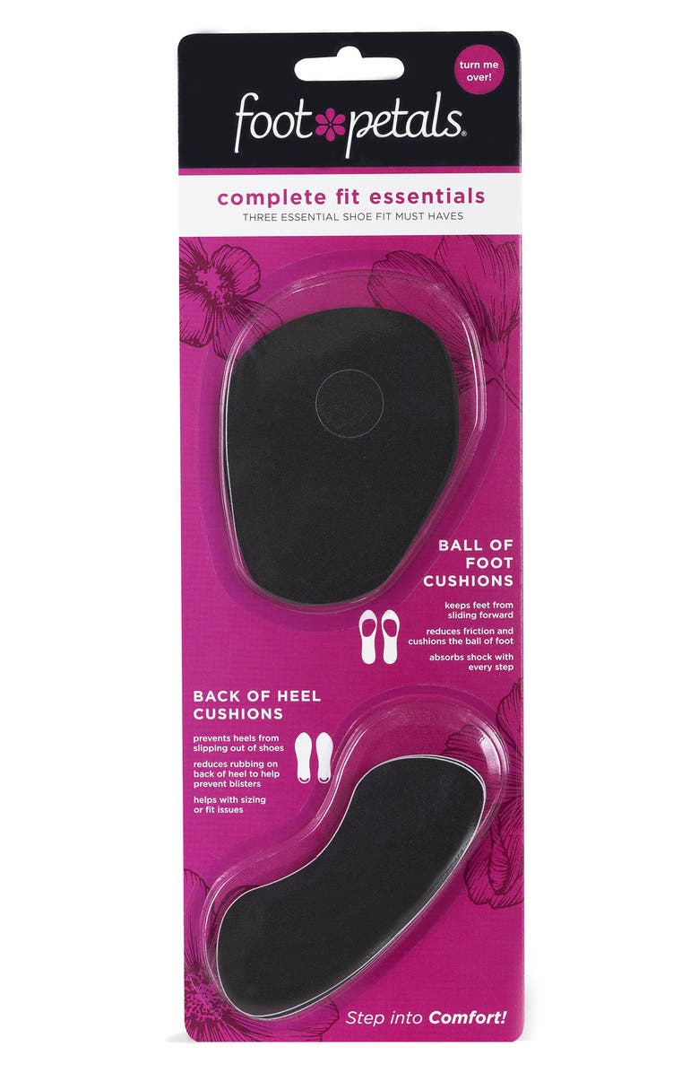 Foot Petals Complete Fit Essentials Kit, Alternate, color, Black