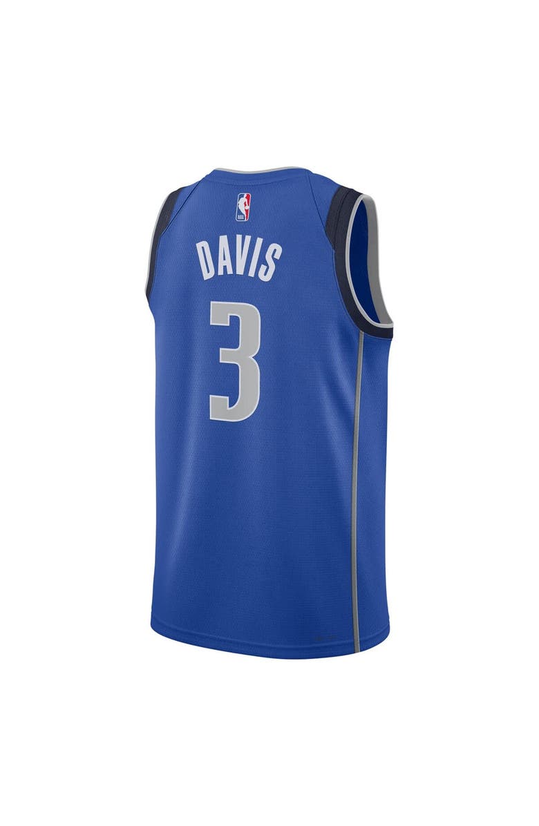 Nike Unisex Nike Anthony Davis Blue Dallas Mavericks Swingman Player Jersey - Icon Edition, Alternate, color, Blue