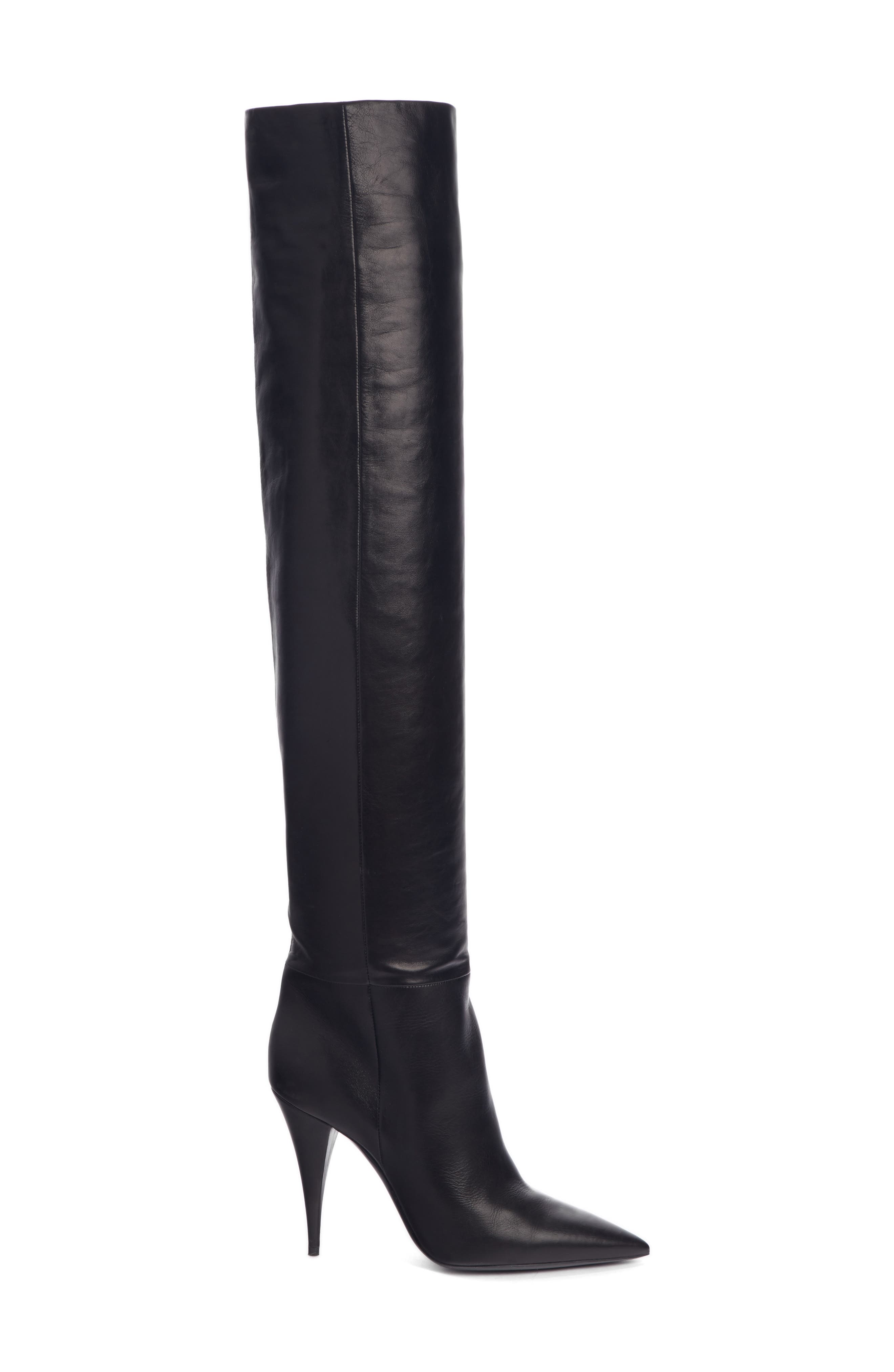 Saint Laurent Kiki Over the Knee Boot, Alternate, color, 