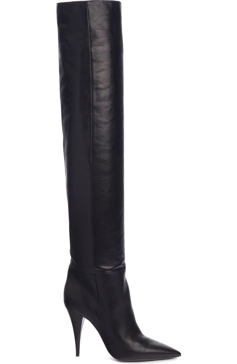 Saint Laurent Kiki Over the Knee Boot, Alternate, color,