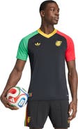 adidas Men's adidas Black Jamaica National Team 2026 Pre-Match Training Jersey