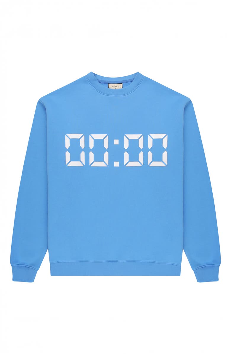 VOUSETI Us Against Time Crewneck Sweatshirt, Alternate, color, 