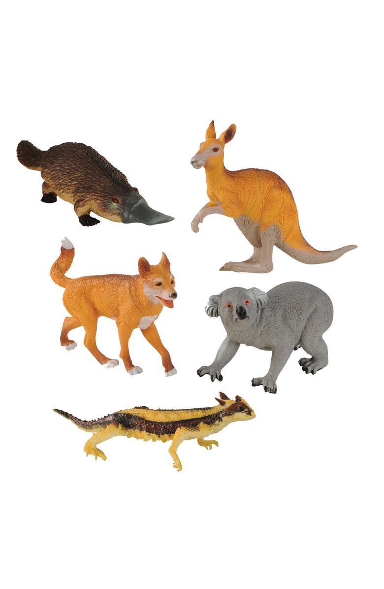 Kaplan Early Learning Company Wilderness & Australian Animal Collection - Set of 10, Alternate, color, Multicolored