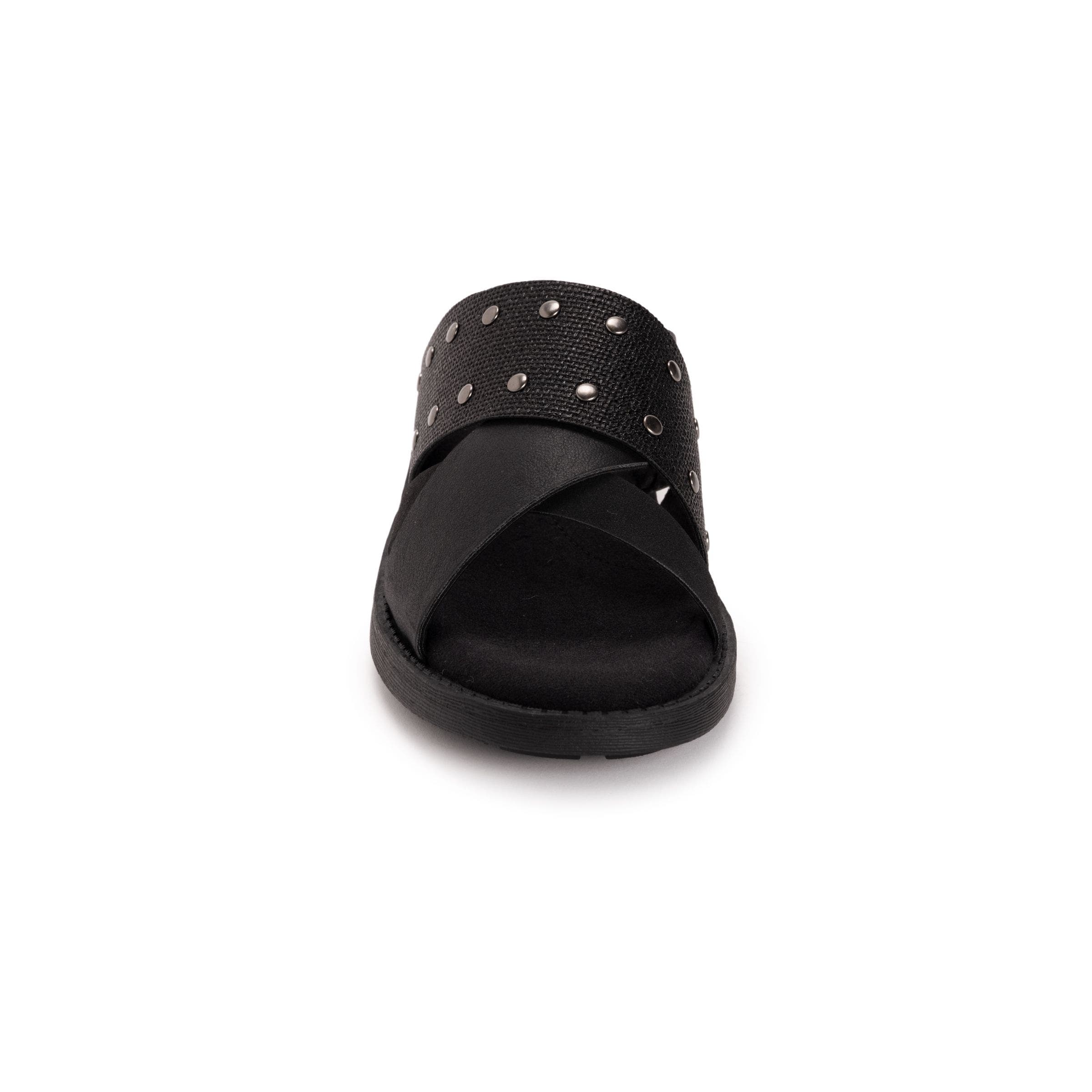 MUK LUKS Women's Vittoria Sandal, Alternate, color, Black