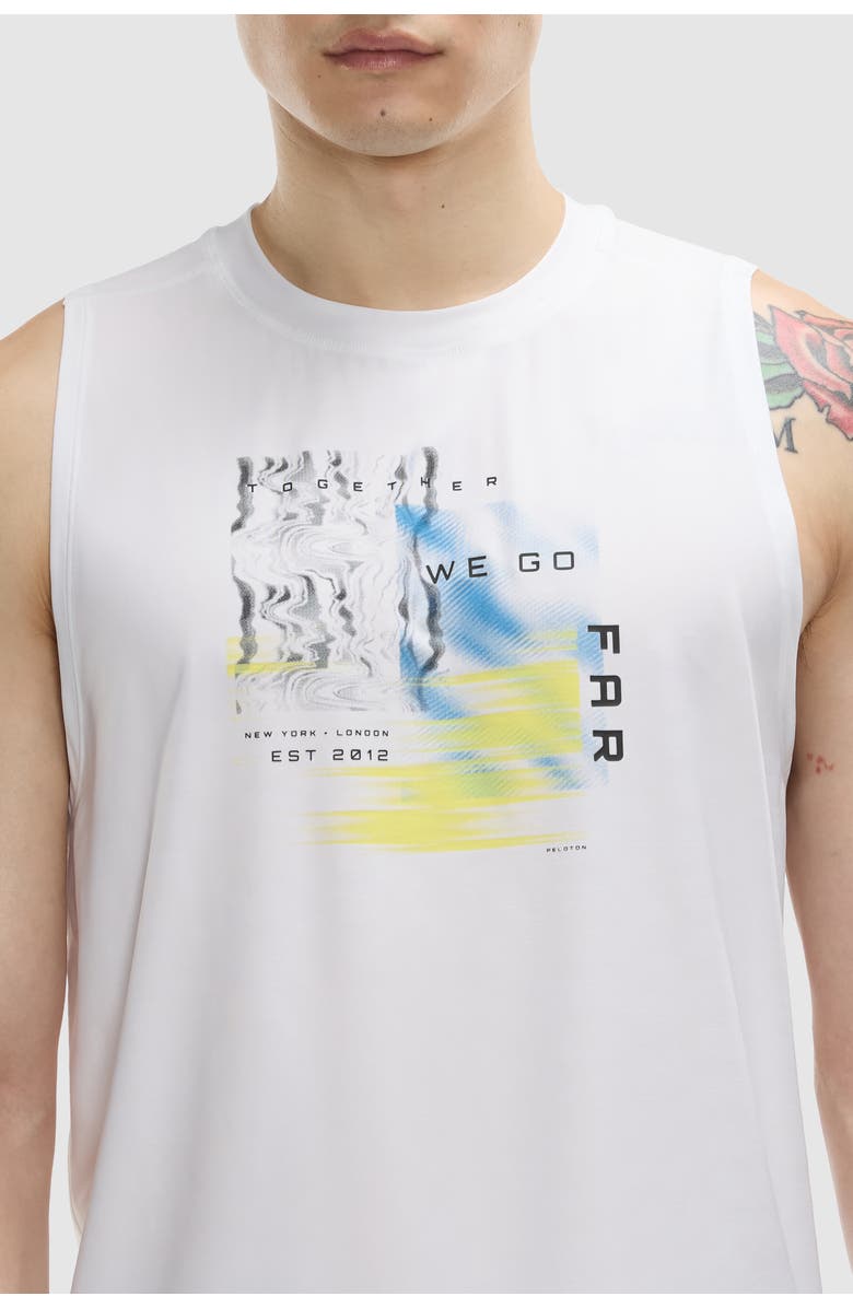 Peloton Essential Muscle Tank, Alternate, color, White