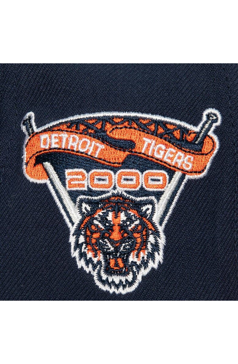 Mitchell & Ness Men's Mitchell & Ness Navy/Orange Detroit Tigers Bases Loaded Fitted Hat, Alternate, color, 