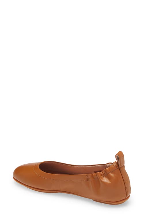 Fitflop Allegro Ballet Flat In Brown