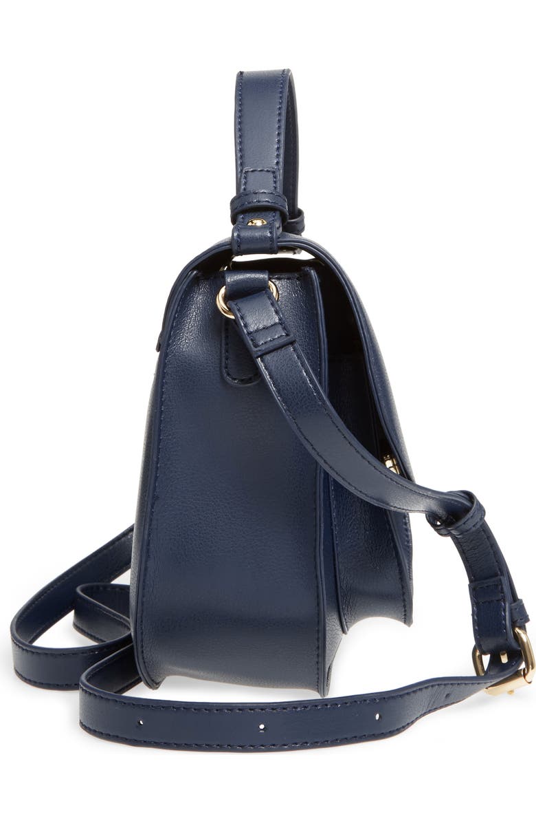 Sole Society Faux Leather Crossbody Bag, Alternate, color,