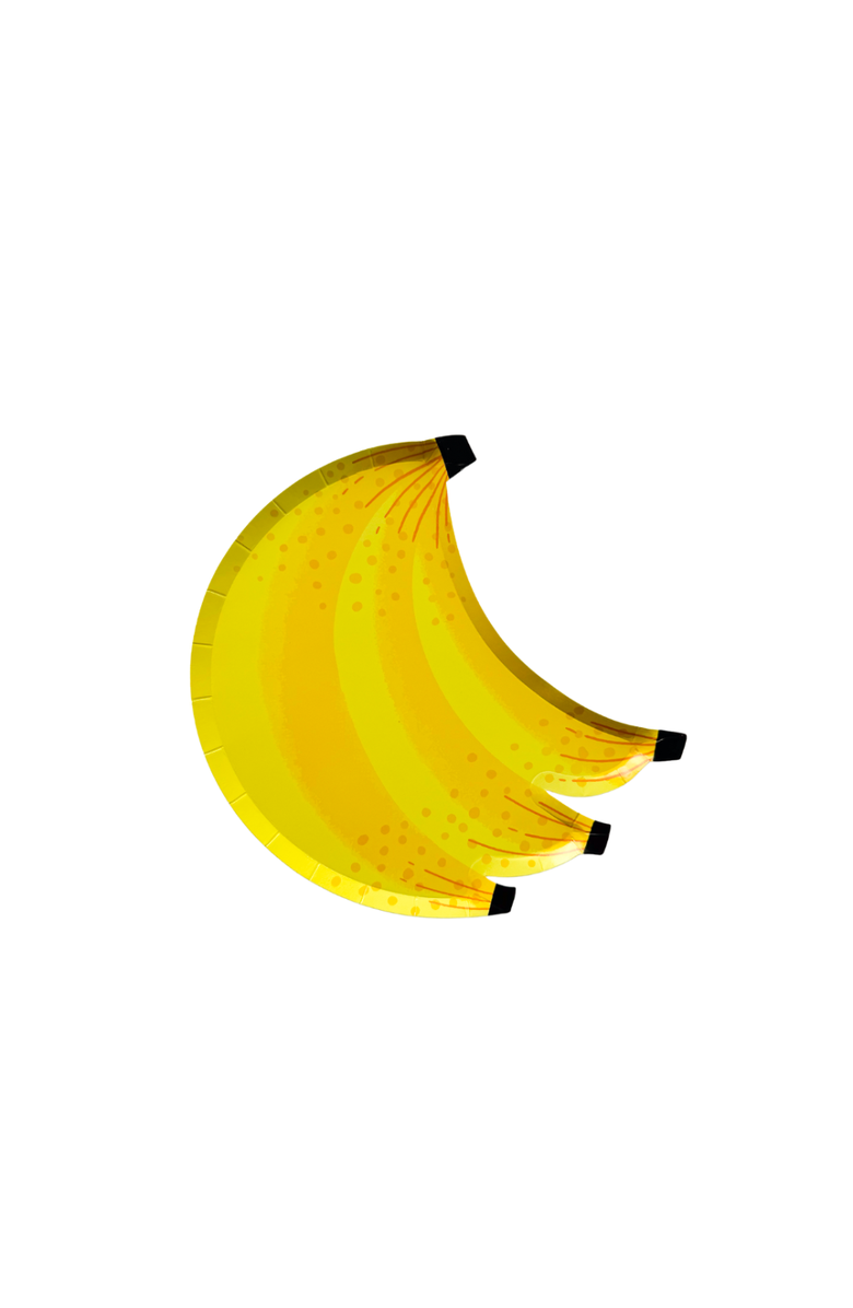 Daydream Society Bananas For You Banana Large Plates, Main, color, Assorted Pre-Pack