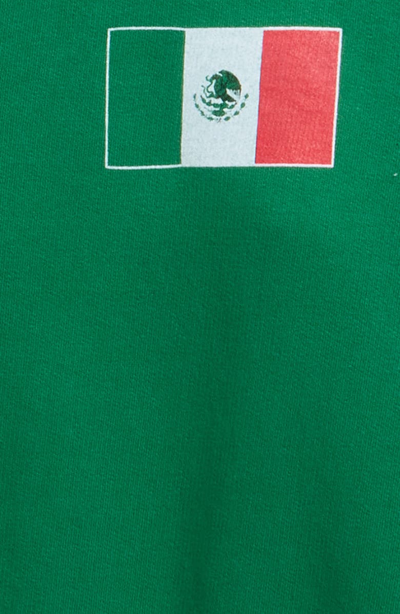 Voit Kids' Brazil Crewneck Fleece Sweatshirt, Alternate, color, Green