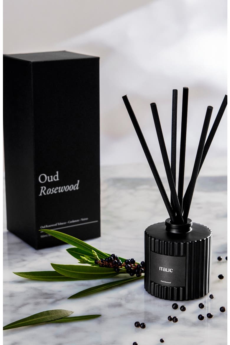 Swiss Scented Reed Diffuser, Alternate, color, Black