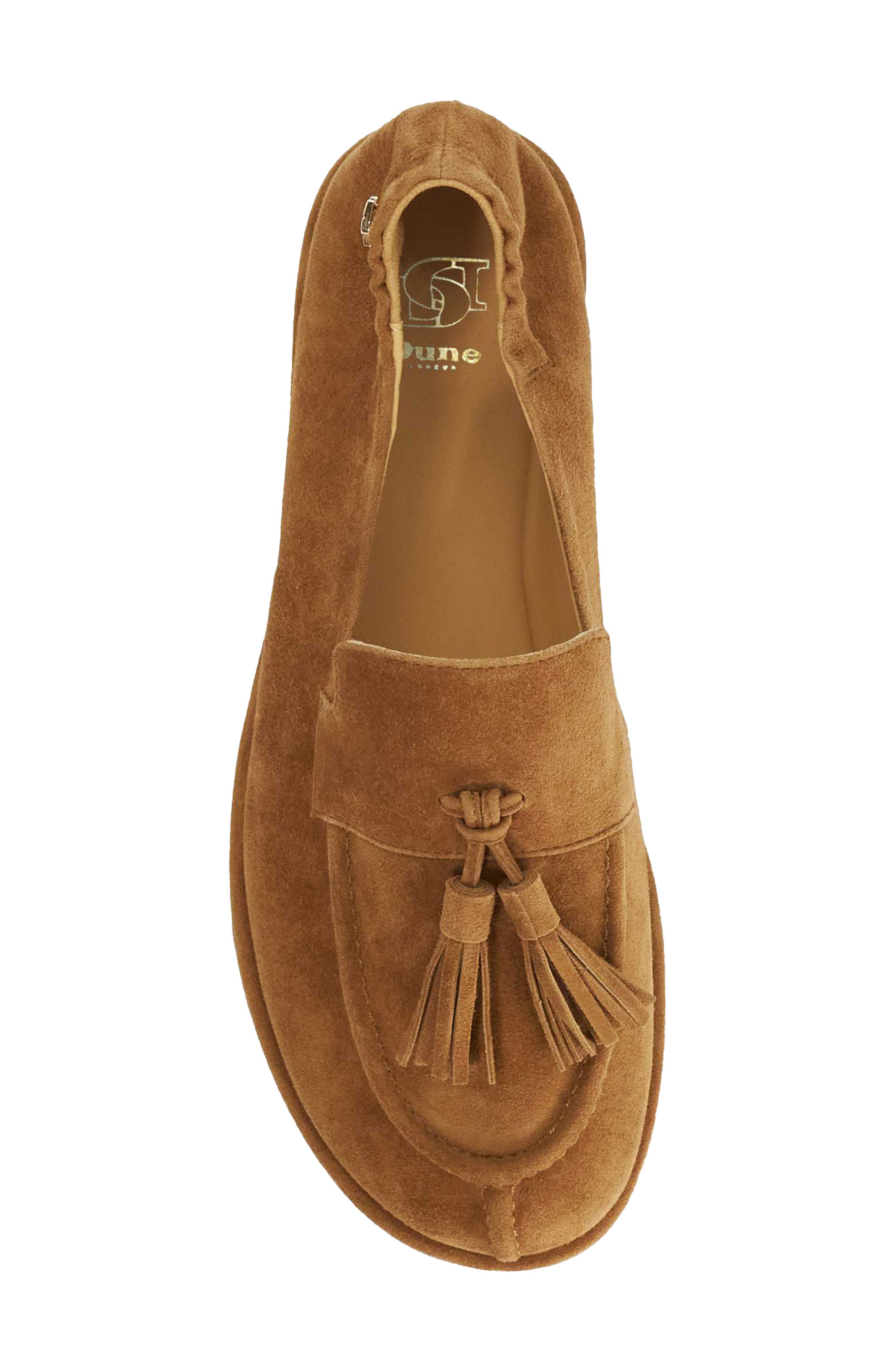 Grounding Tassel Loafer, Alternate, color, DARK TAN