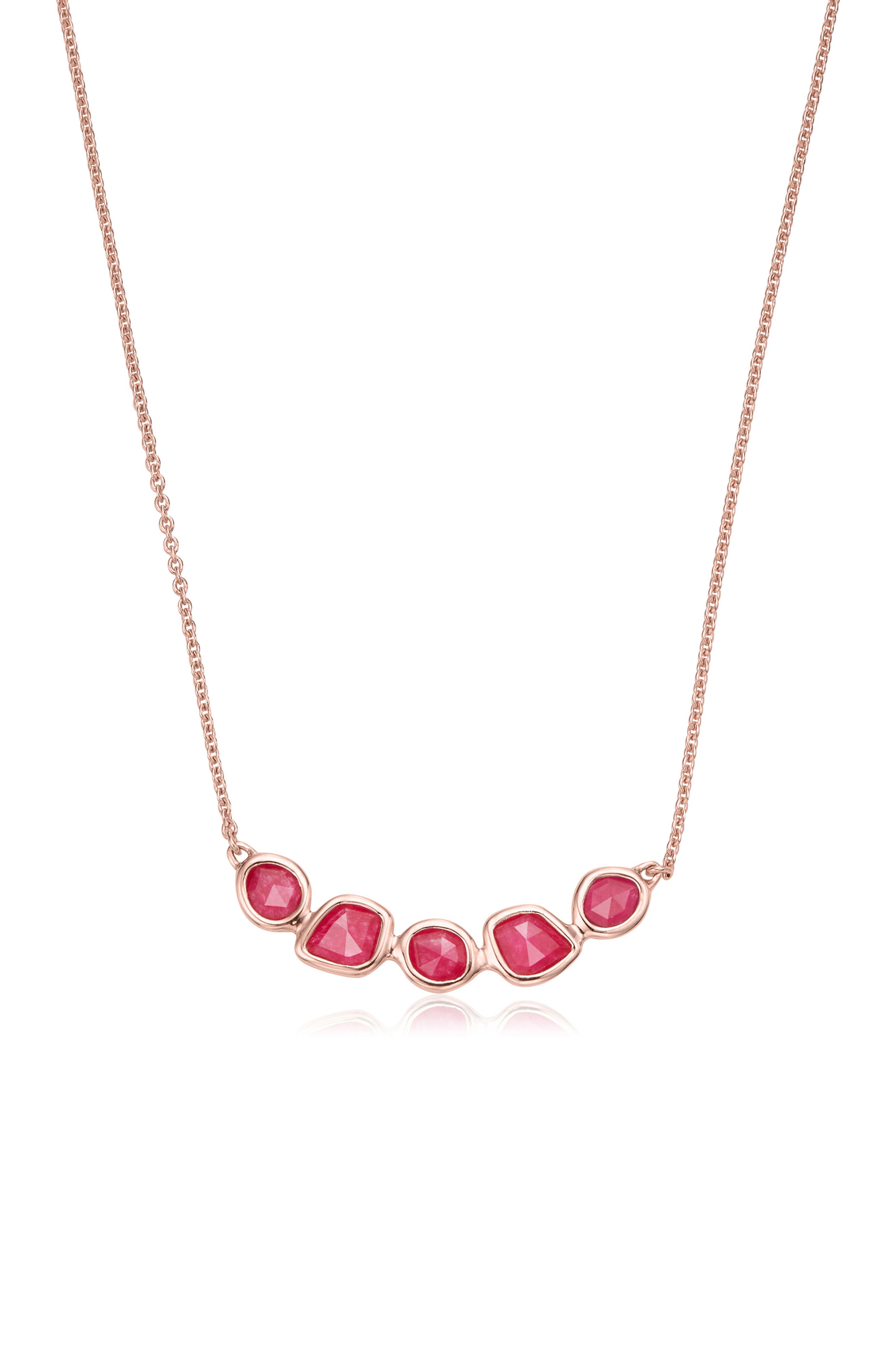 Monica Vinader Siren Mini Nugget Cluster Necklace