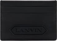 Lanvin Signature Leather Cardholder