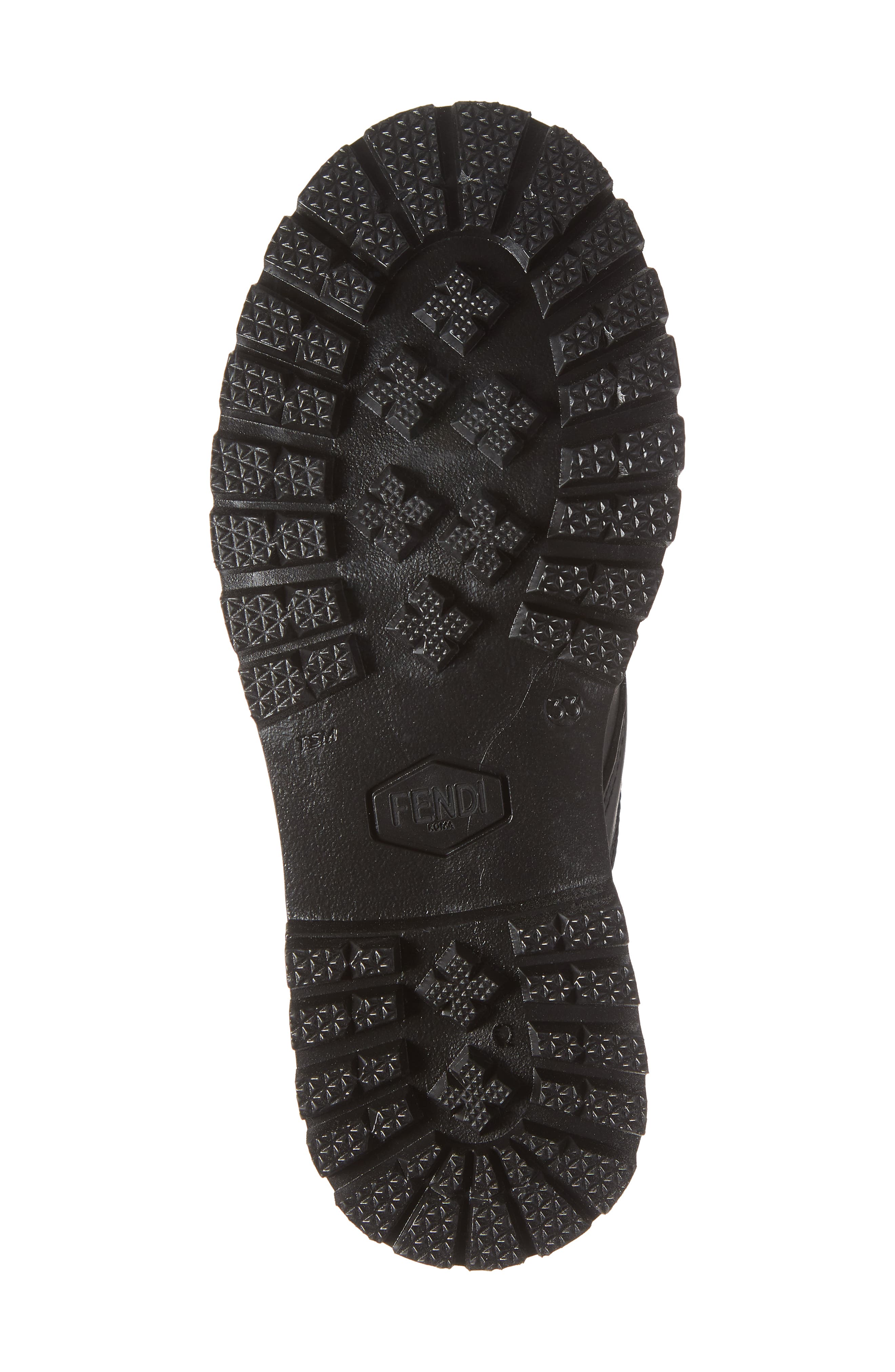 Fendi Lace-Up Boot, Alternate, color, 