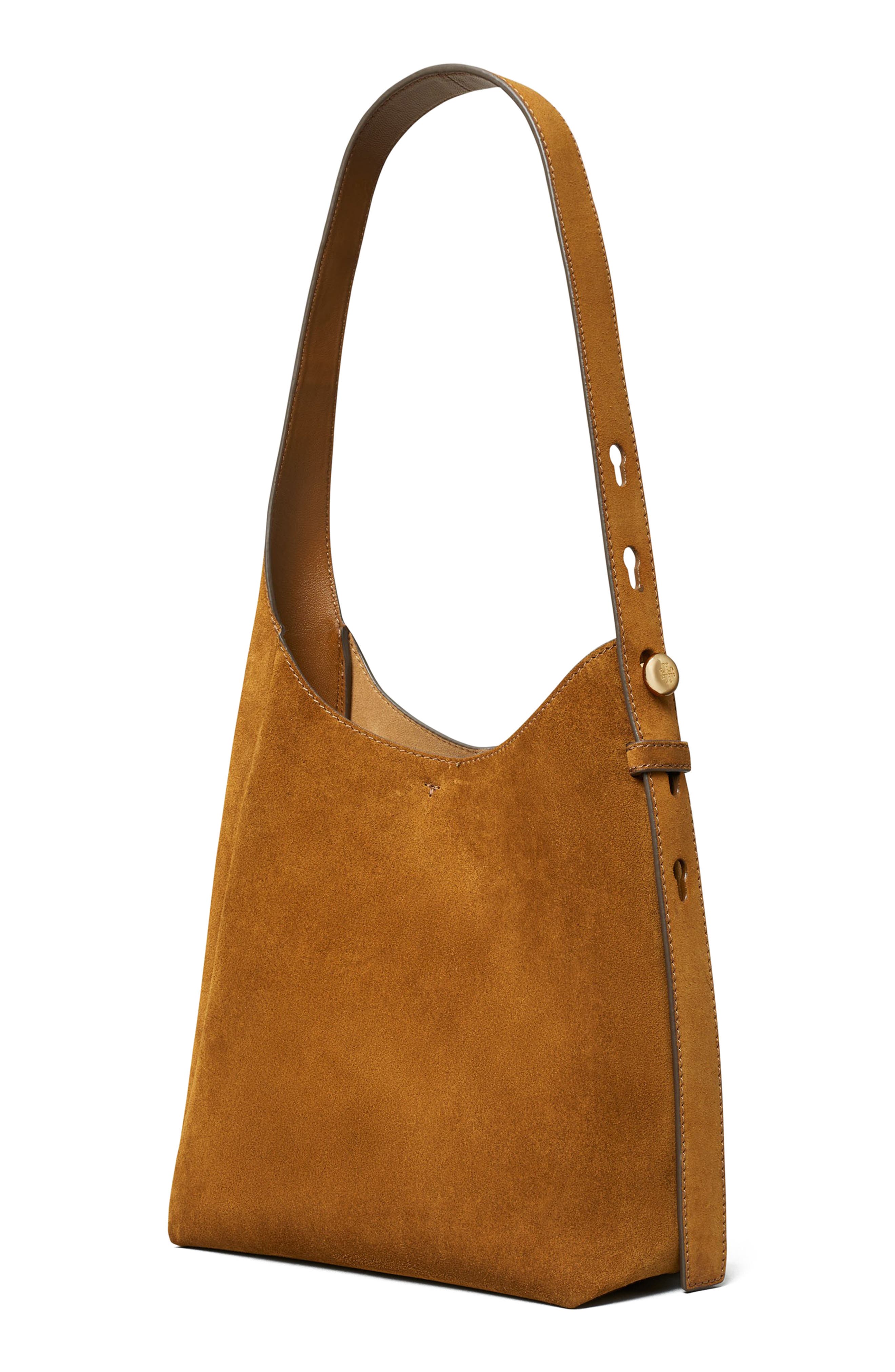 Женские сумки Tory Burch Suede Small Hobo — фото 7