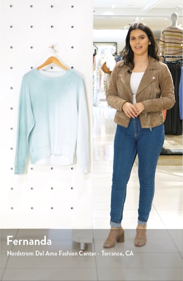 Jamie Spray Dye Sweatshirt, sales video thumbnail
