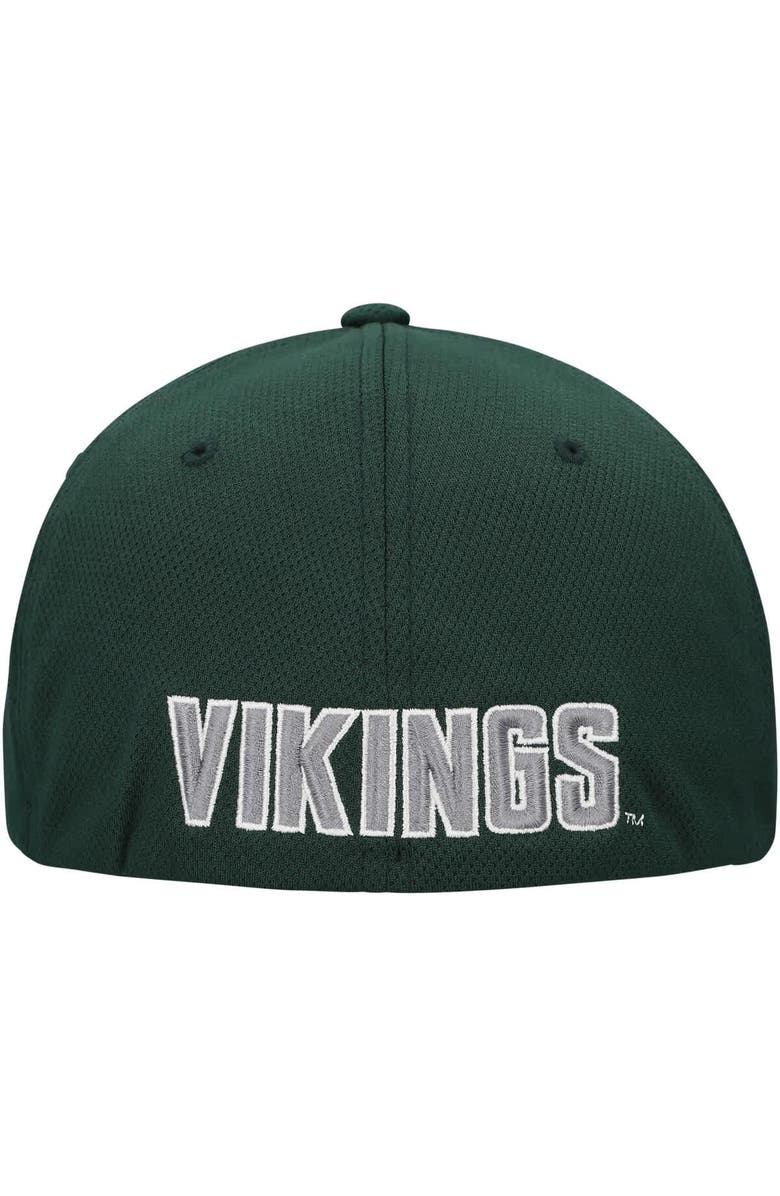 TOP OF THE WORLD Men's Top of the World Green Portland State Vikings Reflex Performance Flex Hat, Alternate, color, Green