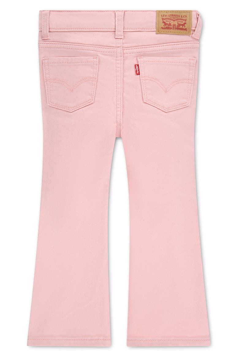 Kids' Flare Jeans, Alternate, color, POWDER PINK
