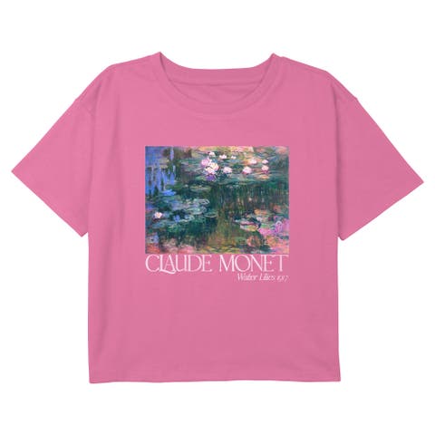Girl's Lost Gods Claude Monet Water Lilies 1917  Graphic T-Shirt