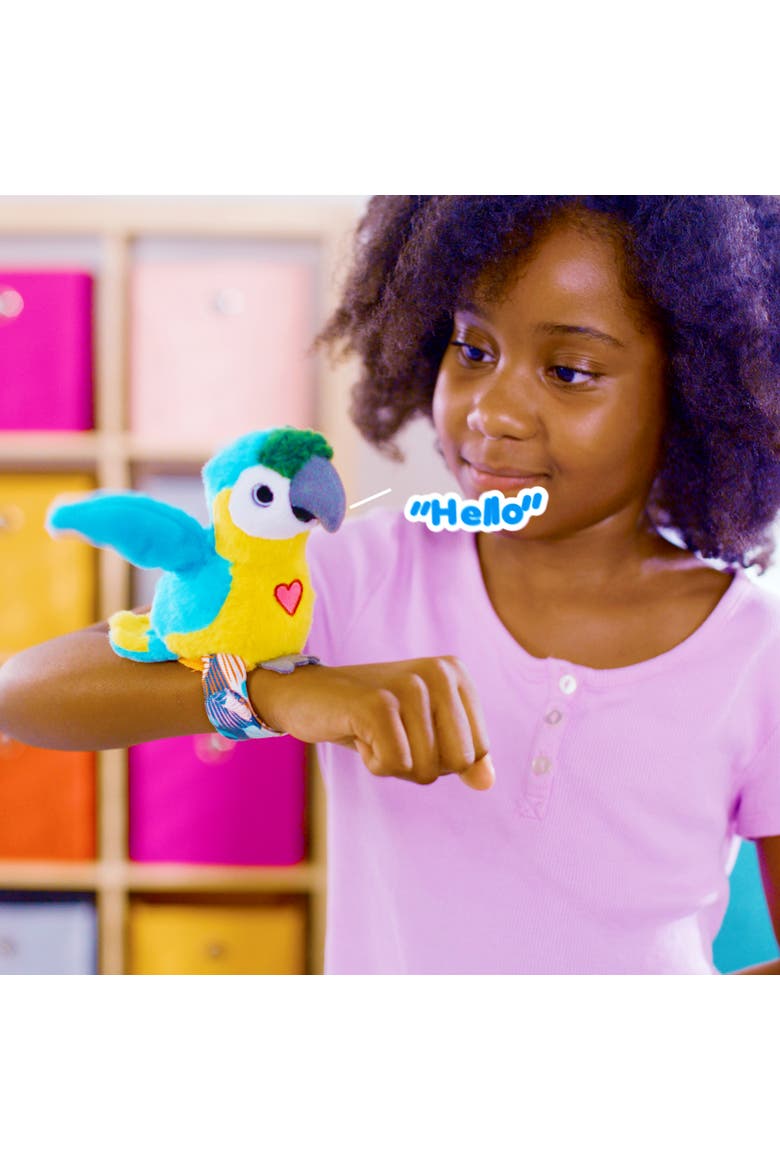 Cockatoo and Parrot Interactive Plush Toy, Alternate, color, Multicolored