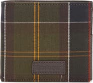 Barbour Tartan Plaid RFID Bifold Wallet