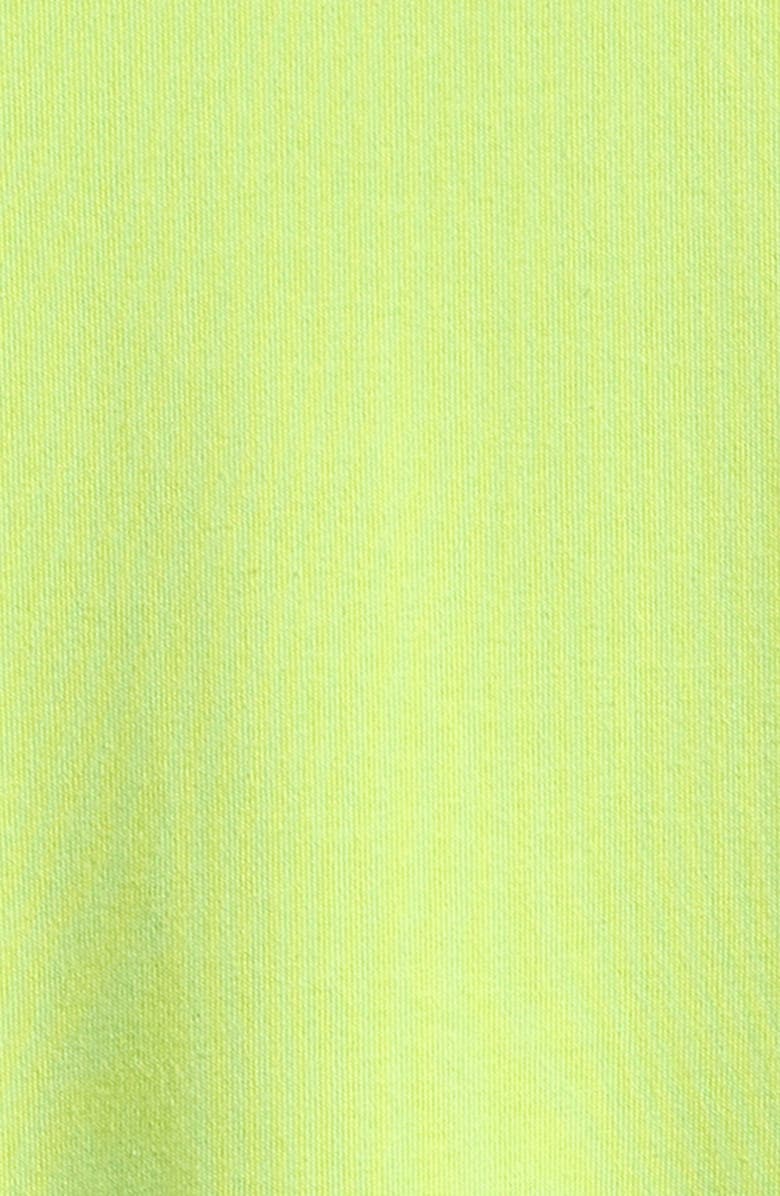 OTTER AVENUE Kids' Terry T-Shirt Dress, Alternate, color, Lime Time