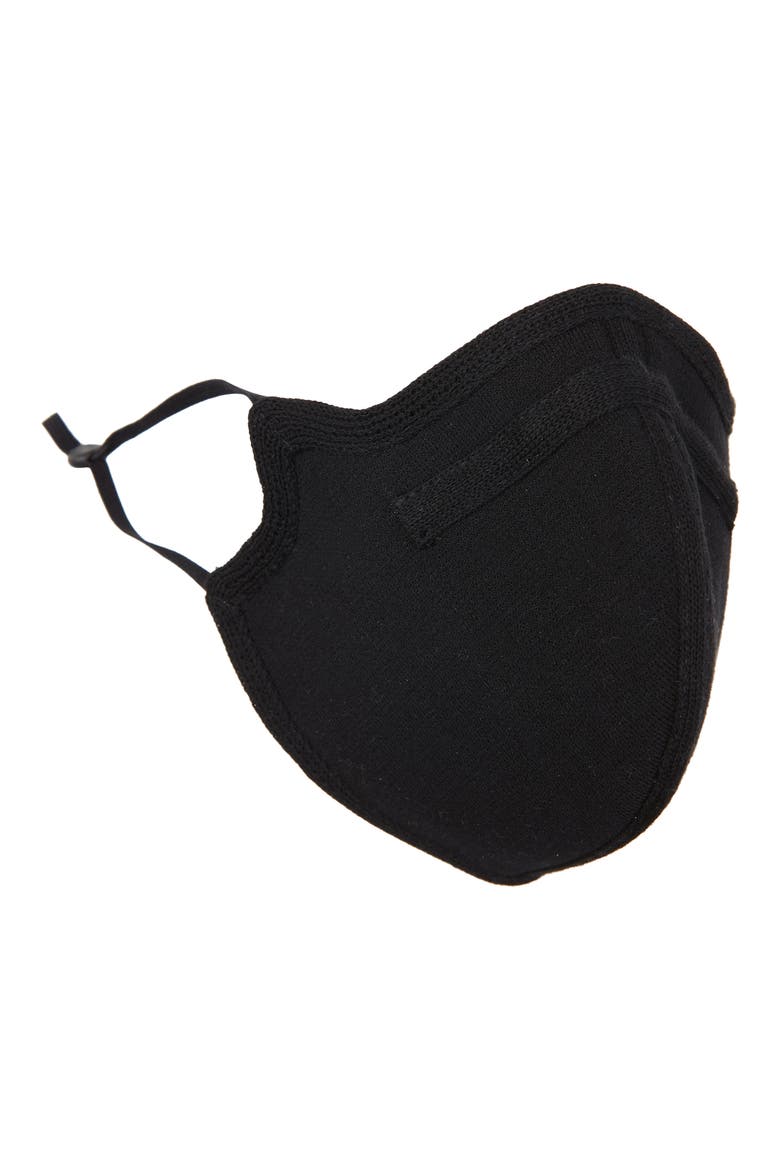 Adult Face Mask, Main, color, BLACK
