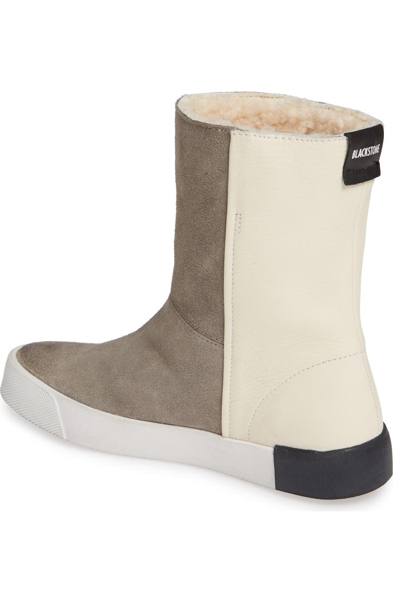 Blackstone QL40 Genuine Shearling Lined Boot, Alternate, color, Iceland Leather