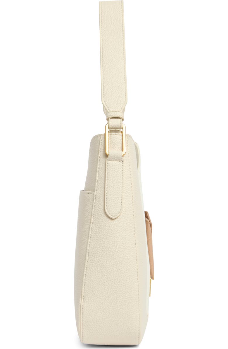 T Tahari Jody Shoulder Bag, Alternate, color, Eggshell Block