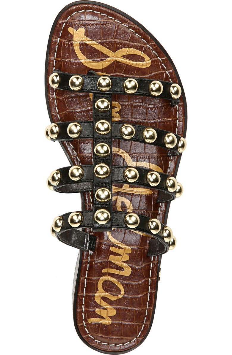 Sam Edelman Juniper Studded Gladiator Slide Sandal, Alternate, color,
