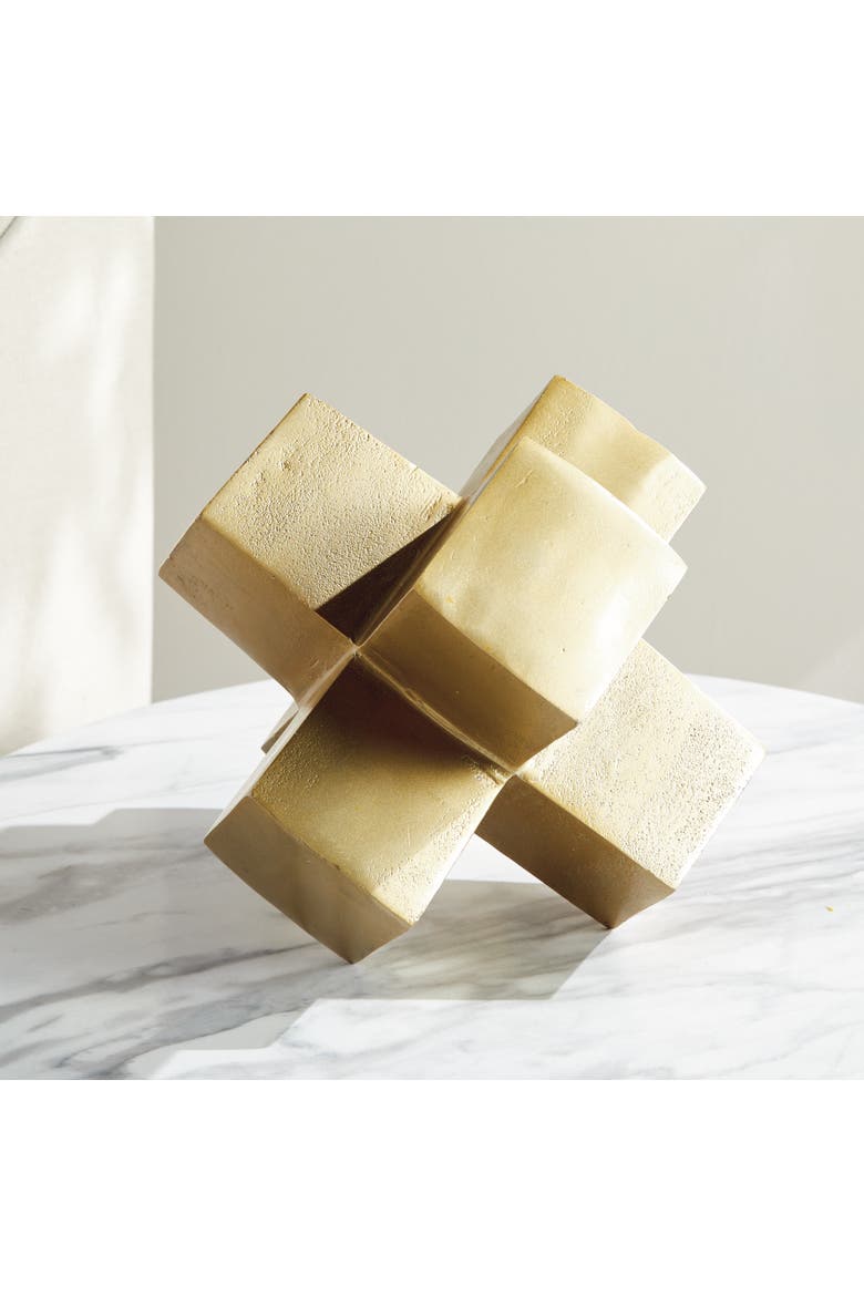 Jacques Sculpture Decorative Object, Alternate, color, Gold