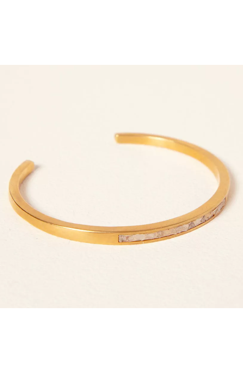 Uncommon Goods Sliced Raw Diamond Bracelet by Shana Gulati, Alternate, color, Gold With Diamonds