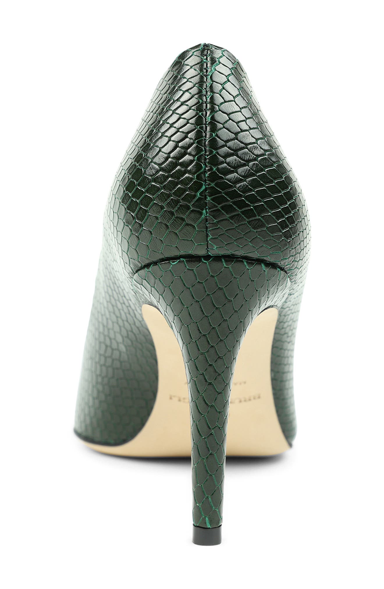 Telma Snakeskin Embossed Pump, Alternate, color, EMRALD VIPER