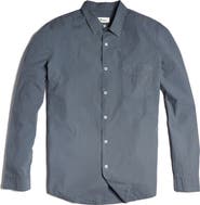 Rowan Everett Cotton Poplin Button-Up Shirt
