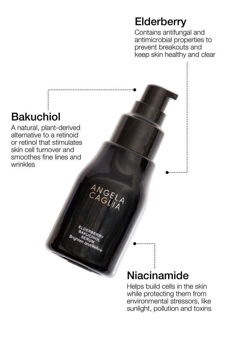 Angela Caglia Elderberry Bakuchiol Serum, Alternate, color, 