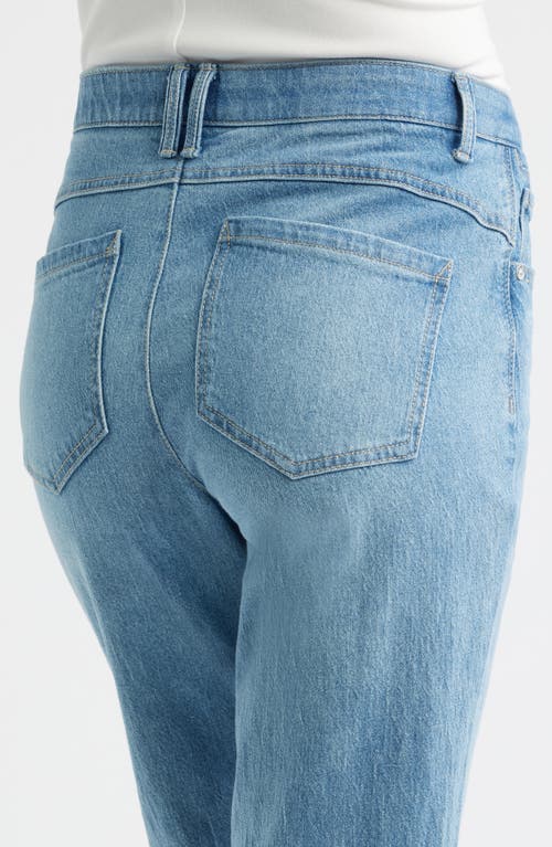 Wit & Wisdom Round Up High Waist Cuffed Boyfriend Jeans